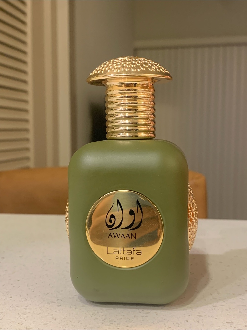 Awaan Pride Women's Hair Fragrance Oil - Olive Green